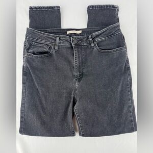 Levi's Women's High Rise Skinny Black Jeans